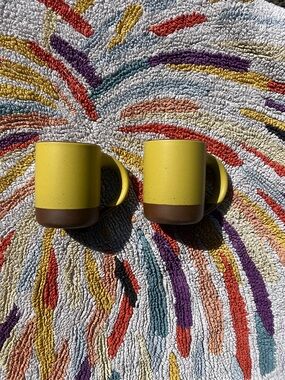 Eastfork Mugs-yuzu yellow-set of 2